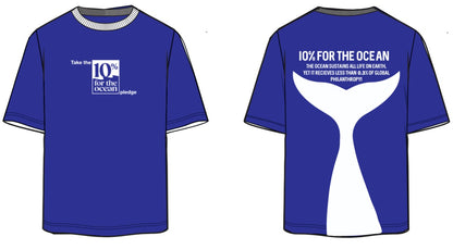 10% for the Ocean Logo T-Shirt